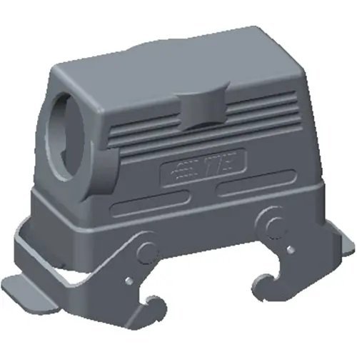 Gehäuse, Baugröße HB16, Aluminiumdruckguss, PG21, abgewinkelt, Clip-Verriegelung, IP65, T1250162121-000 Sofort Bestellen