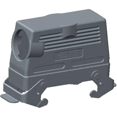 Gehäuse, Baugröße HB24, Aluminiumdruckguss, PG29, abgewinkelt, Clip-Verriegelung, IP65, T1270242129-000 Top-Preis