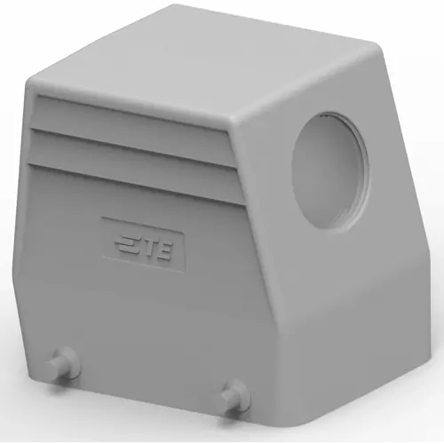 Gehäuse, Baugröße HA32, Aluminiumdruckguss, PG21, abgewinkelt, Clip-Verriegelung, IP65, T1319320121-000 Schneller Versand