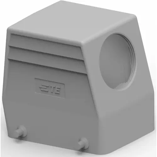 Gehäuse, Baugröße HA32, Aluminiumdruckguss, PG29, abgewinkelt, Clip-Verriegelung, IP65, T1319320129-000 Preis Gesenkt