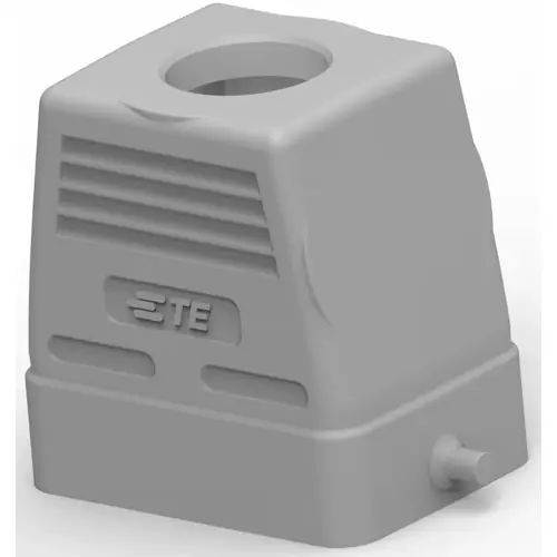 Kostenloser Versand Gehäuse, Baugröße HB6, Aluminiumdruckguss, PG16, gerade, Clip-Verriegelung, IP65, T1320060116-000