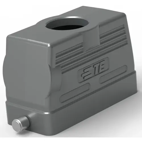 Top-Seller Gehäuse, Baugröße HB16, Aluminiumdruckguss, M25, abgewinkelt/gerade, Clip-Verriegelung, IP65, T1320160125-000