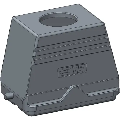 Gehäuse, Baugröße HB48, Aluminiumdruckguss, PG36, gerade, Clip-Verriegelung, IP65, T1320480136-000 Letzte Chance