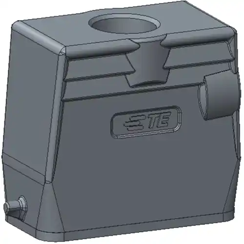 Knallerangebot Gehäuse, Baugröße HA10, Aluminiumdruckguss, NPT1/2, abgewinkelt/gerade, Clip-Verriegelung, IP65, T1329107112-000