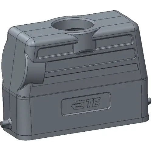 Schneller Versand Gehäuse, Baugröße HA16, Aluminiumdruckguss, M20, gerade, Clip-Verriegelung, IP65, T1329160120-000