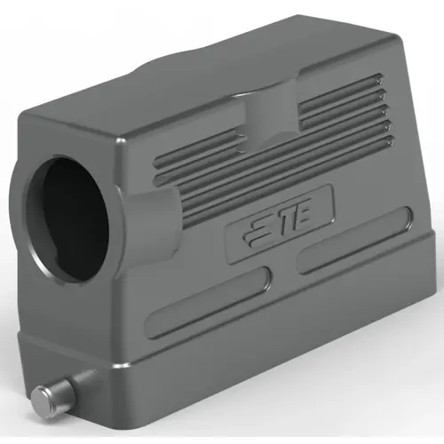 Gehäuse, Baugröße HB24, Aluminiumdruckguss, M40, abgewinkelt, Clip-Verriegelung, IP65, T1330240140-000 Nur Heute