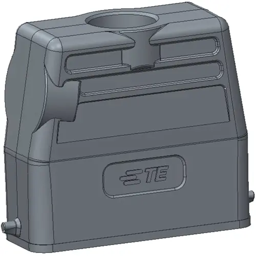 Gehäuse, Baugröße HA16, Aluminiumdruckguss, M20, abgewinkelt/gerade, Clip-Verriegelung, IP65, T1349160120-000 Must-Have