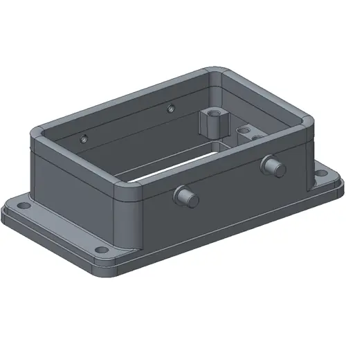 Zertifiziert Gehäuse, Baugröße HA32, Aluminiumdruckguss, Clip-Verriegelung, IP65, T1419320001-000