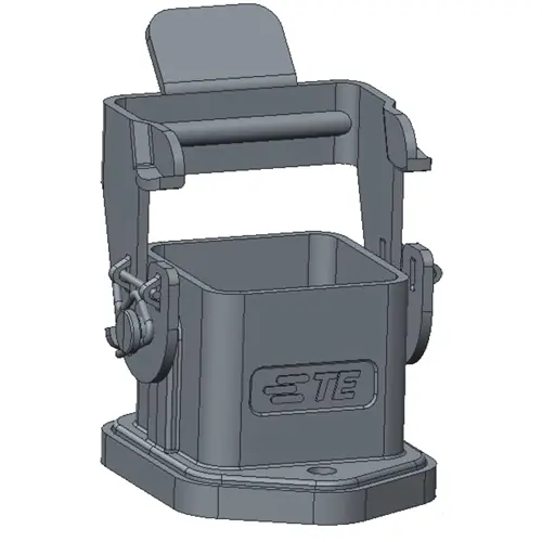 Sonderangebot Gehäuse, Baugröße 3A, Aluminiumdruckguss, Clip-Verriegelung, IP65, T1509030000-000