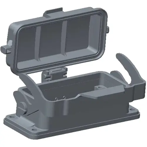 Gehäuse, Baugröße HB16, Aluminiumdruckguss, Clip-Verriegelung, IP65, T1510163000-000 Nur Für Kurze Zeit