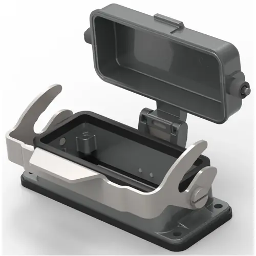 Nur Für Kurze Zeit Gehäuse, Baugröße HB16, Aluminiumdruckguss, Clip-Verriegelung, IP65, T1510163001-000