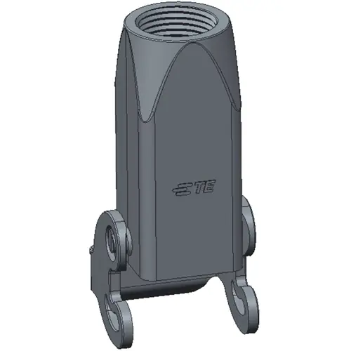 Gehäuse, Baugröße HA3, Aluminiumdruckguss, PG11, abgewinkelt/gerade, Clip-Verriegelung, IP65, T1739032111-000 Billig