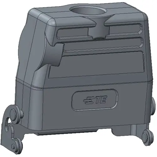 Gehäuse, Baugröße HA16, Aluminiumdruckguss, M20, abgewinkelt/gerade, Clip-Verriegelung, IP65, T1779161120-000 Neu