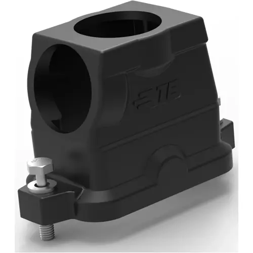 Gehäuse, Baugröße HB10, Aluminiumdruckguss, 2 x PG29, abgewinkelt/gerade, Schraubverriegelung, IP68, T1902100229-009 Neue Kollektion