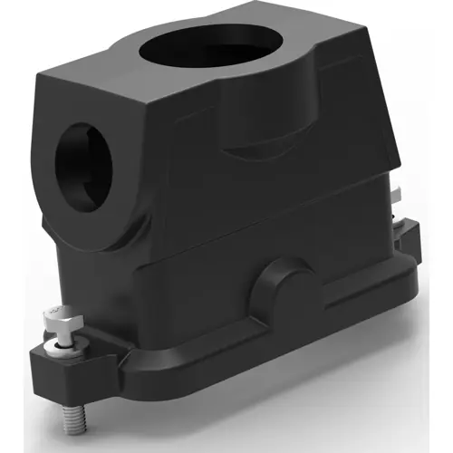 Sonderangebot Gehäuse, Baugröße HB16, Aluminiumdruckguss, 2 x M40/M25, abgewinkelt/gerade, Schraubverriegelung, IP68, T1902164025-109