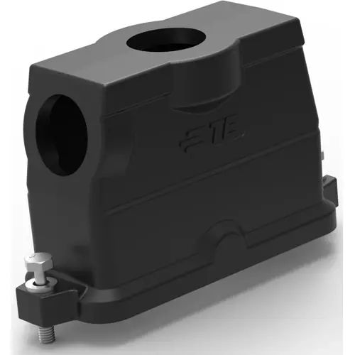 Sichere Zahlung Gehäuse, Baugröße HB24, Aluminiumdruckguss, M32, abgewinkelt/gerade, Schraubverriegelung, IP68, T1902240232-009