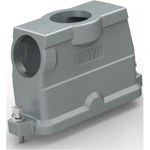 Garantierte Lieferung Gehäuse, Baugröße HB24, Aluminiumdruckguss, M40, abgewinkelt/gerade, Schraubverriegelung, IP68, T1902241240-009