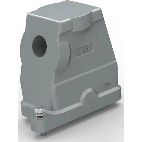 Sonderaktion Gehäuse, Baugröße HB6, Aluminiumdruckguss, PG16, abgewinkelt, Schraubverriegelung, IP68, T1910061116-009