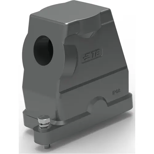 Meistverkauft Gehäuse, Baugröße HB6, Aluminiumdruckguss, PG21, abgewinkelt, Schraubverriegelung, IP68, T1910062121-009