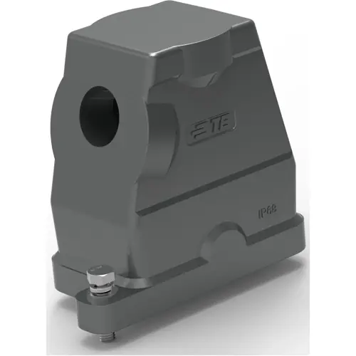 Gehäuse, Baugröße HB6, Aluminiumdruckguss, M25, abgewinkelt, Schraubverriegelung, IP68, T1910062125-000 Sonderangebot