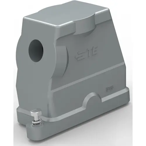 Sonderangebot Gehäuse, Baugröße HB10, Aluminiumdruckguss, PG16, abgewinkelt, Schraubverriegelung, IP68, T1910101116-009