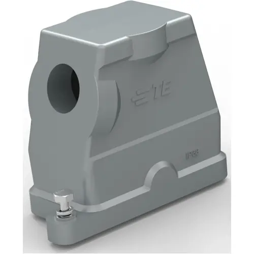 Begrenztes Angebot Gehäuse, Baugröße HB10, Aluminiumdruckguss, PG21, abgewinkelt, Schraubverriegelung, IP68, T1910101121-009