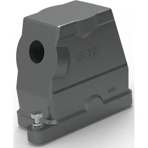 Neu Gehäuse, Baugröße HB10, Aluminiumdruckguss, PG16, abgewinkelt, Schraubverriegelung, IP68, T1910102116-009