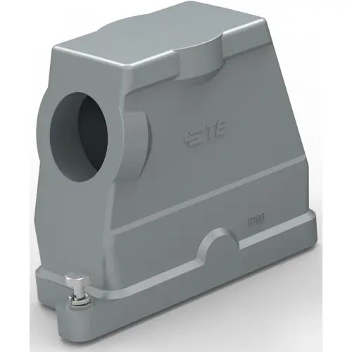 Gehäuse, Baugröße HB16, Aluminiumdruckguss, M40, abgewinkelt, Schraubverriegelung, IP68, T1910161140-009 Finale Aktion