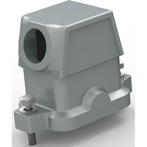 Neue Kollektion Gehäuse, Baugröße HB6, Aluminiumdruckguss, PG16, abgewinkelt, Schraubverriegelung, IP68, T1912061116-009