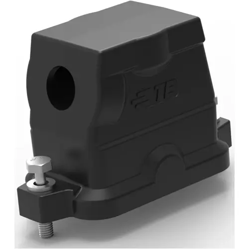 Gehäuse, Baugröße HB10, Aluminiumdruckguss, M20, abgewinkelt, Schraubverriegelung, IP68, T1912100120-009 Must-Have