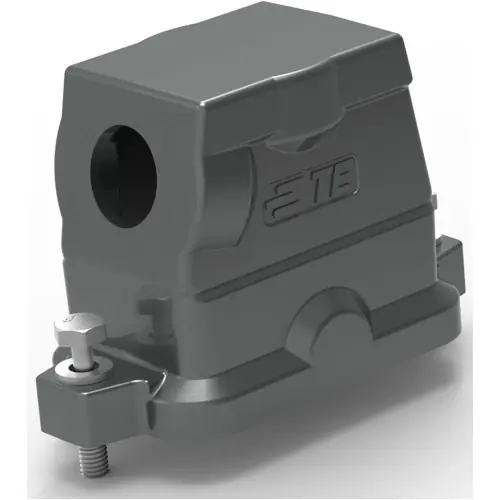 Gehäuse, Baugröße HB10, Aluminiumdruckguss, PG16, abgewinkelt, Schraubverriegelung, IP68, T1912102116-009 Super-Preis