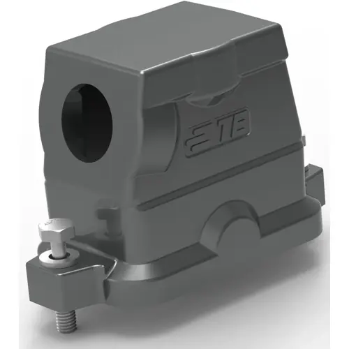 Gehäuse, Baugröße HB10, Aluminiumdruckguss, M25, abgewinkelt, Schraubverriegelung, IP68, T1912102125-009 Top-Angebot