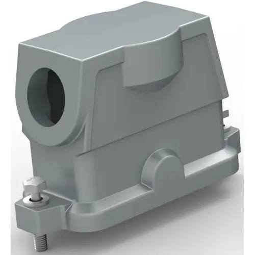 Gehäuse, Baugröße HB16, Aluminiumdruckguss, PG21, abgewinkelt, Schraubverriegelung, IP68, T1912161121-009 Markenprodukt