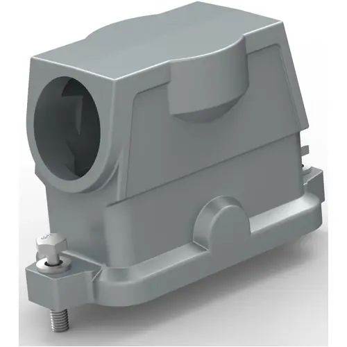 Sonderaktion Gehäuse, Baugröße HB16, Aluminiumdruckguss, PG29, abgewinkelt, Schraubverriegelung, IP68, T1912161129-009