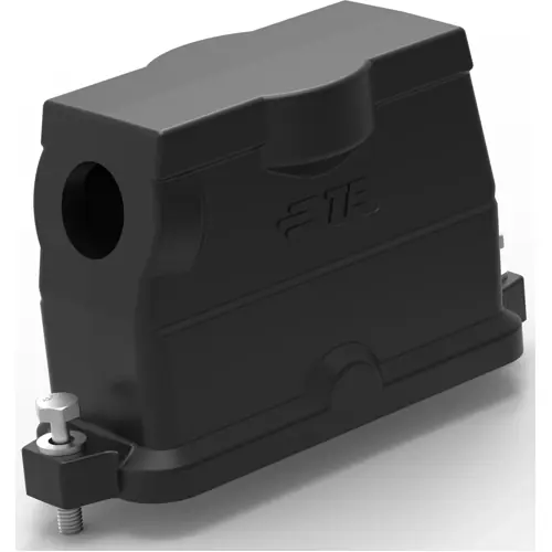 Rabatt Gehäuse, Baugröße HB24, Aluminiumdruckguss, M25, abgewinkelt, Schraubverriegelung, IP68, T1912240125-009