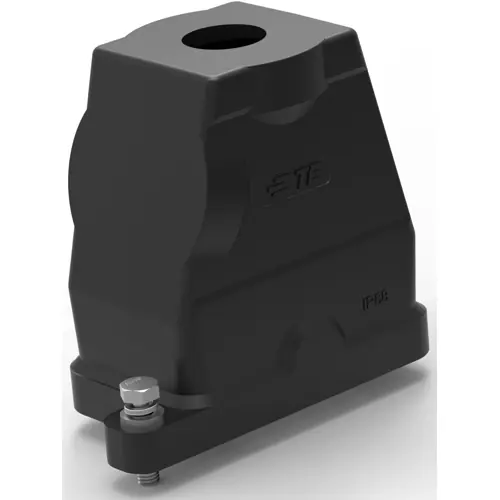 Gehäuse, Baugröße HB6, Aluminiumdruckguss, M25, abgewinkelt/gerade, Schraubverriegelung, IP68, T1920060125-009 Neue Ware