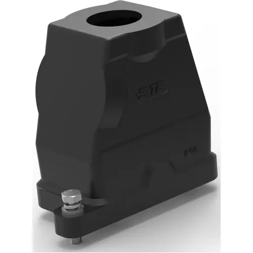 Gehäuse, Baugröße HB6, Aluminiumdruckguss, M32, abgewinkelt/gerade, Schraubverriegelung, IP68, T1920060132-009 Finale Aktion