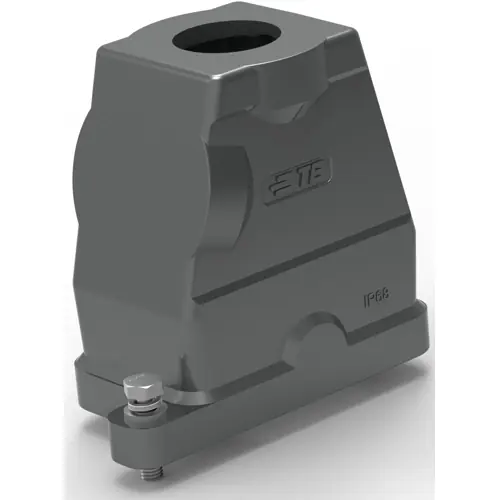 Gehäuse, Baugröße HB6, Aluminiumdruckguss, M32, abgewinkelt/gerade, Schraubverriegelung, IP68, T1920062132-009 Gratis Versand