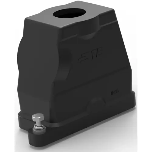 Gehäuse, Baugröße HB10, Aluminiumdruckguss, M25, abgewinkelt/gerade, Schraubverriegelung, IP68, T1920100125-000 Sonderaktion