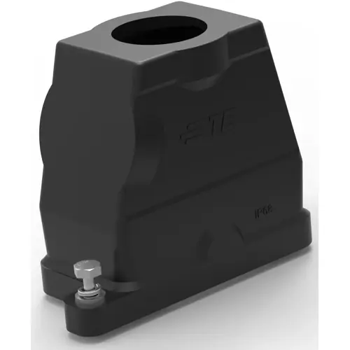 Gehäuse, Baugröße HB10, Aluminiumdruckguss, M40, abgewinkelt/gerade, Schraubverriegelung, IP68, T1920100140-009 Letzte Chance