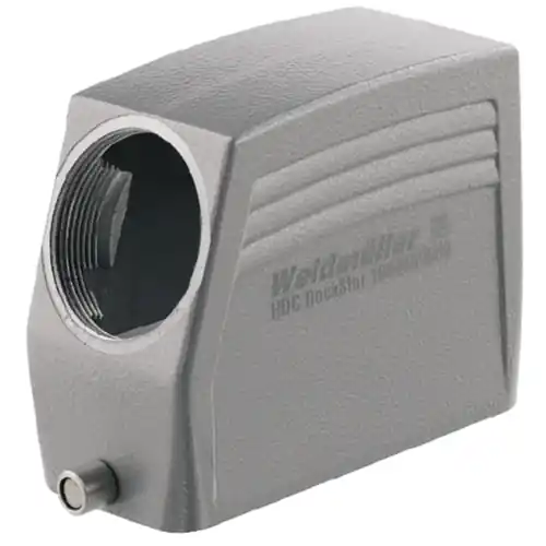 Tüllengehäuse, Baugröße D40, Aluminiumdruckguss, M25, abgewinkelt, Längsbügelverriegelung, IP65, 1787050000 Super-Preis