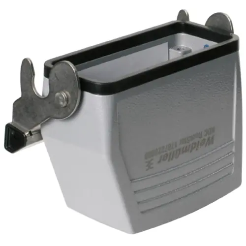 Bestseller Tüllengehäuse, Baugröße D40, Aluminiumdruckguss, M25, gerade, Längsbügelverriegelung, IP65, 1787220000