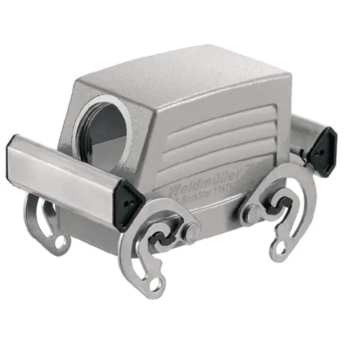 Tüllengehäuse, Baugröße B10, Aluminiumdruckguss, M25, abgewinkelt, Querbügelverriegelung, IP65, 1787570000 Online Kaufen