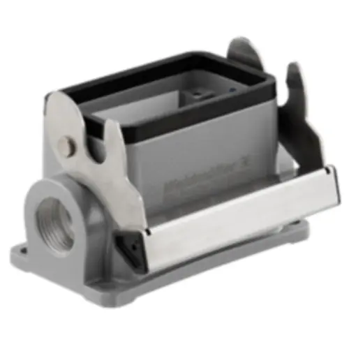 Aufbaugehäuse, Baugröße B10, Aluminiumdruckguss, 2 x M25, abgewinkelt, Längsbügelverriegelung, IP65, 1787650000 Bestpreis