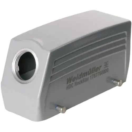 Abverkauf Tüllengehäuse, Baugröße B24, Aluminiumdruckguss, M25, abgewinkelt, Querbügelverriegelung, IP65, 1787760000