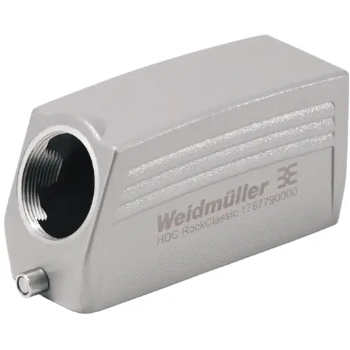 Tüllengehäuse, Baugröße B24, Aluminiumdruckguss, M32, abgewinkelt, Längsbügelverriegelung, IP65, 1787790000 Preisreduziert