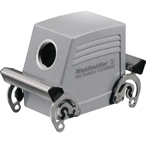 Tüllengehäuse, Baugröße A32, Aluminiumdruckguss, M32, abgewinkelt, Querbügelverriegelung, IP65, 1787970000 Expressversand