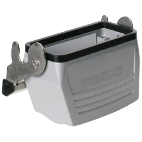 Kostenloser Rückversand Tüllengehäuse, Baugröße B16, Aluminiumdruckguss, M25, gerade, Längsbügelverriegelung, IP65, 1788290000