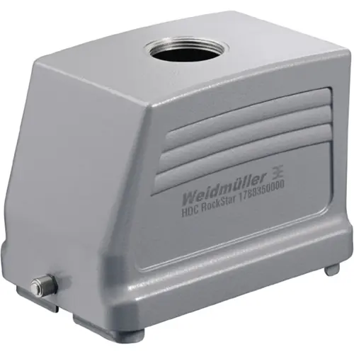 Tüllengehäuse, Baugröße B48, Aluminiumdruckguss, M32, gerade, Längsbügelverriegelung, IP65, 1788350000 Kostenfreie Lieferung