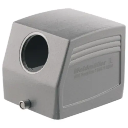 Zertifiziert Tüllengehäuse, Baugröße A48, Aluminiumdruckguss, M32, abgewinkelt, Längsbügelverriegelung, IP65, 1788550000